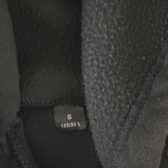 Black Squid Game Korean Title Logo Pullover Hoodie - Picture 3 of 5